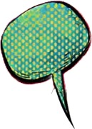 a green and yellow polka dot pattern.jpg